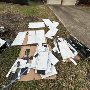 K & J Flooring - Materials from their Truck!!! Beware!! - Flooring Near Me