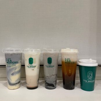 Tea Makers - Taro Cheese Cake Milk Tea, Hi Mr. Only, Black Sesame Milk Tea, Peach Green Tea, Jasmine Milk Tea - Coffee & Tea Near Me - New York, New York