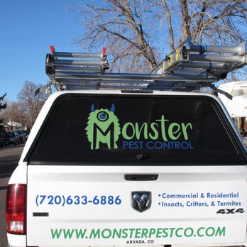Monster Pest Control - Monster Service Response Vehicle - Pest Control Near Me