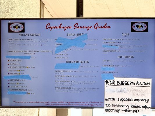 Menu photo 4 Copenhagen Sausage Garden Solvang, CA Menu photo 4 Copenhagen Sausage Garden Solvang, CA