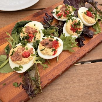 Weller's Bistro - Deviled eggs - New American Near Me - Ogden, Utah Weller's Bistro - Deviled eggs - New American Near Me - Ogden, Utah