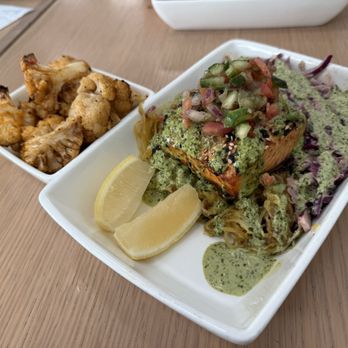 Vessel Kitchen - High Tide and cooked cauliflower. So good!!!! - New American Near Me - Sandy, Utah