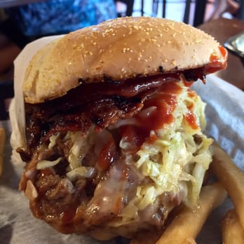 Killer Burger East Vancouver - Epic Burger with Pulled Pork, Bacon, and Slaw - Killer Burger - Burgers Near Me - Vancouver, Washington