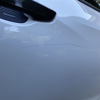 A Pro Body Shop - Deep scratch (Before) - Auto Repair Near Me A Pro Body Shop - Deep scratch (Before) - Auto Repair Near Me