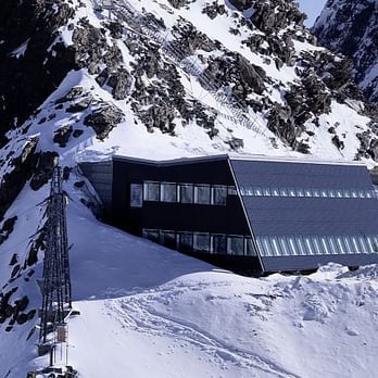 Matterhorn Glacier Paradise - the restaurant/shop, etc. at the top of the downhill... there are bathrooms up here thank goodness! - Cable Cars Near Me - Zermatt, VS Matterhorn Glacier Paradise - the restaurant/shop, etc. at the top of the downhill... there are bathrooms up here thank goodness! - Cable Cars Near Me - Zermatt, VS