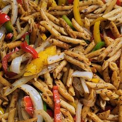 Pop's Cuisine - Rasta Pasta w/no protein