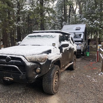 Ouray KOA - Spacious area- there was even an additional spot for another car to the right of our car. - Campgrounds Near Me