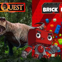 Jurassic Quest - Jurassic Quest and Brick Fest Live, the best of both worlds!