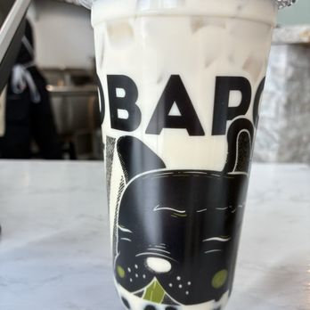Bobapop Tea Bar - Japanese Brown Rice Milk Tea with boba - Bubble Tea Near Me - Costa Mesa, California