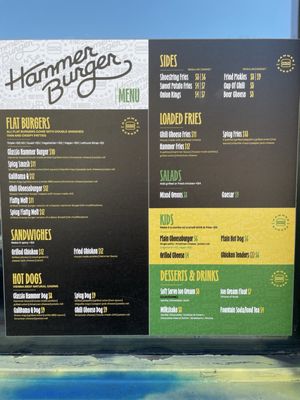 Menu photo 6 Hammer Burger Santa Ana, CA
