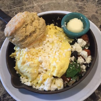 Sage Biscuit Cafe - Mediterranean Skillet. Tasty! - Breakfast & Brunch Near Me - Bradenton, Florida
