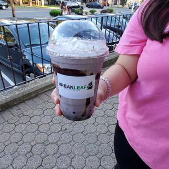 Urban Leaf Cafe - Ube oreo shake - Desserts Near Me - Nutley, New Jersey