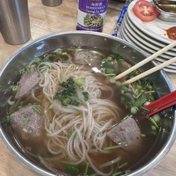 Pho meatballs Pho meatballs