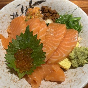 Ootoro Sushi - Salmon ikura bowl - Japanese Near Me - Walnut, California Ootoro Sushi - Salmon ikura bowl - Japanese Near Me - Walnut, California