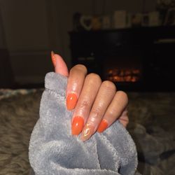 Limitless Nails - Powder dip with nail tip extensions