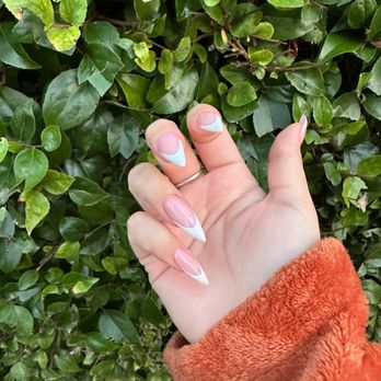 Luxury Nails Spa - French tip stiletto - Nail Salons Near Me - San Jose, California Luxury Nails Spa - French tip stiletto - Nail Salons Near Me - San Jose, California