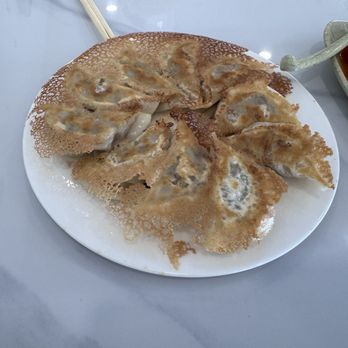 Tai He Ju - Pan fried dumplings including beef and vermicelli as filling - Chinese Near Me - El Monte, California