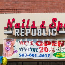 Exterior photo of Nails & Spa Republic - Beaverton, Oregon Exterior photo of Nails & Spa Republic - Beaverton, Oregon