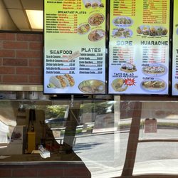Taqueria El Molcajete - Another picture of the updated menu