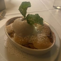 Peach cobbler
