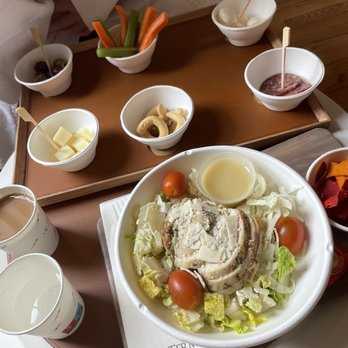 QC Spa - Grilled chicken salad, apertivo tray - Massage Near Me - New York, New York