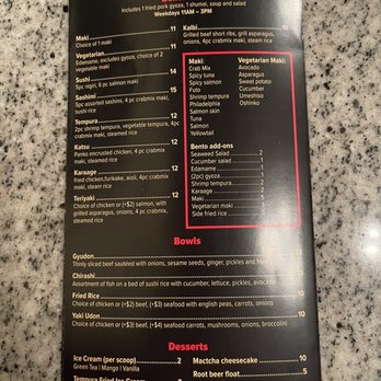 Chihiro Sushi & Bar - Menu - Sushi Bars Near Me - Euless, Texas Chihiro Sushi & Bar - Menu - Sushi Bars Near Me - Euless, Texas