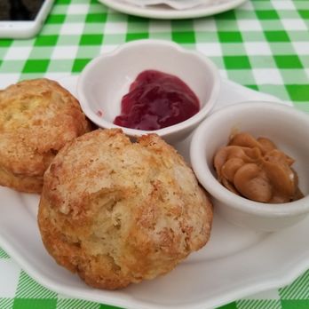 Big Jones - Buttermilk Biscuits with a blackberry jam/sorghum butter - Southern Near Me - Chicago, Illinois