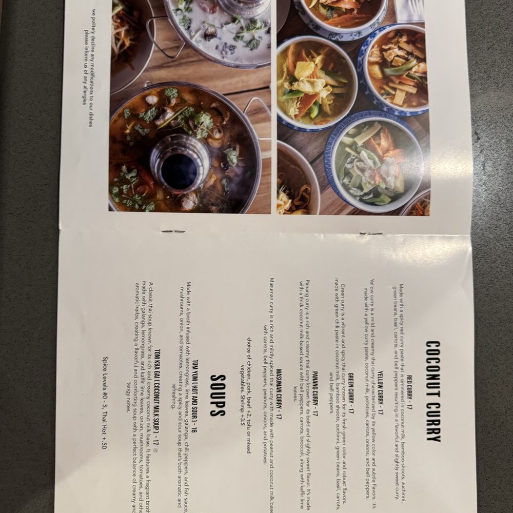 Sala Thai Tempe - Shot of the menu - Thai Near Me - Tempe, Arizona Sala Thai Tempe - Shot of the menu - Thai Near Me - Tempe, Arizona