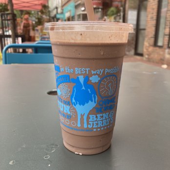 Ben & Jerry’s - Chocolate therapy milkshake. This is a size large. - Ice Cream & Frozen Yogurt Near Me - Burlington, Vermont