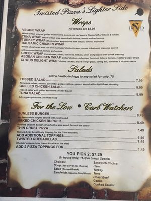 Menu photo 2 Filippou's Twisted Pizza East Greenwich, RI Menu photo 2 Filippou's Twisted Pizza East Greenwich, RI