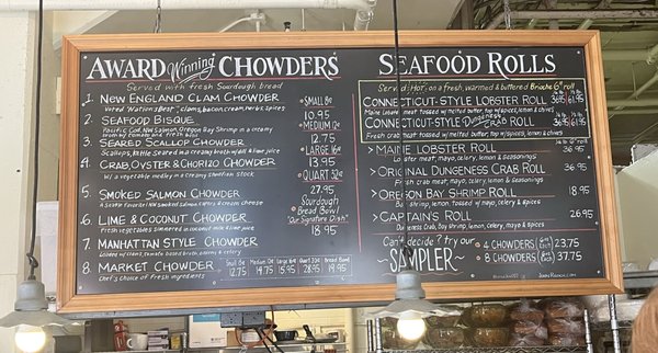 Menu photo 3 Pike Place Chowder Seattle, WA Menu photo 3 Pike Place Chowder Seattle, WA