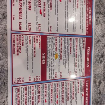 American Burrito - Menu - Mexican Near Me - Fort Montgomery, New York