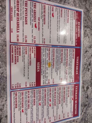 Menu photo 1 American Burrito Fort Montgomery, NY