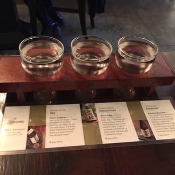 Iyasare - Sake Sampler - Japanese Near Me - Berkeley, California