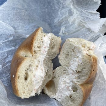 New York Bagel Bakery - Lox Cream Cheese on Plain Bagel - Bagels Near Me - Philadelphia, Pennsylvania New York Bagel Bakery - Lox Cream Cheese on Plain Bagel - Bagels Near Me - Philadelphia, Pennsylvania