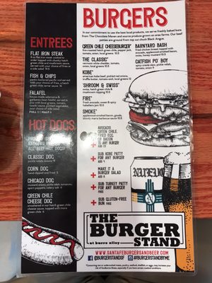 Menu photo 5 The Burger Stand Santa Fe, NM Menu photo 5 The Burger Stand Santa Fe, NM