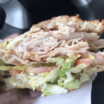 Lee's Drive In - Inside the sandwich packed with warm smoked turkey breast. - American Near Me - Hammond, Louisiana