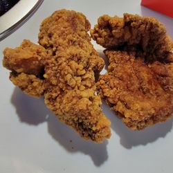 Wendy's - Burnt dry chicken tendys from wendys