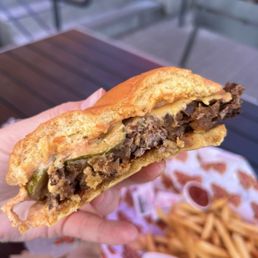 My cheeseburger meal. Over all 4/10. Cheeseburger was too sweet and fries weren't very flavorful. IMO. My cheeseburger meal. Over all 4/10. Cheeseburger was too sweet and fries weren't very flavorful. IMO.