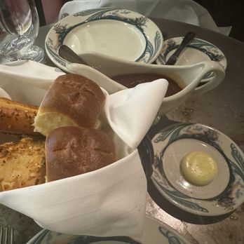 Peter Luger Steak House - Bread basket. Delicious. - Steakhouses Near Me - Las Vegas, Nevada