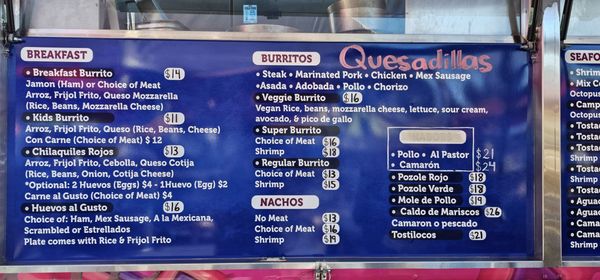 Menu photo 2 Mariscos El Cora Santa Rosa, CA Menu photo 2 Mariscos El Cora Santa Rosa, CA