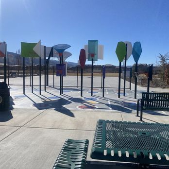 Cyan Park - Many, many basketball hoops. - Parks Near Me - Reno, Nevada