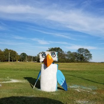 Molnar Farms - a blue and white bird statue - Fruits & Veggies Near Me - Poland, Ohio