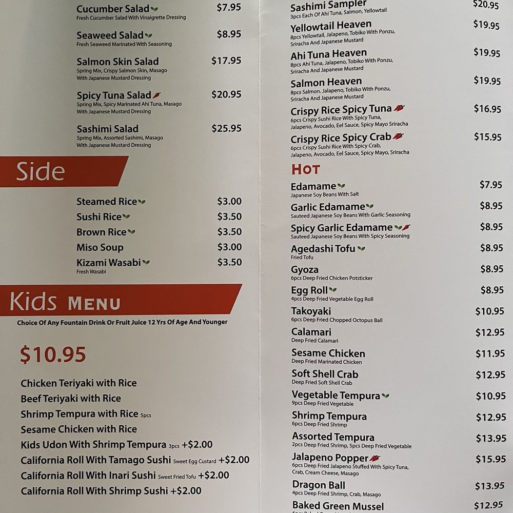 Ahi Sushi - Menu - Sushi Bars Near Me - Bakersfield, California Ahi Sushi - Menu - Sushi Bars Near Me - Bakersfield, California