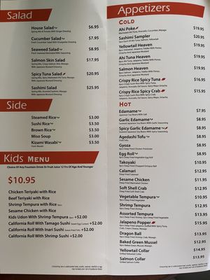 Menu photo 3 Ahi Sushi Bakersfield, CA Menu photo 3 Ahi Sushi Bakersfield, CA