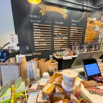 Jefferson's Coffee - counter - Coffee & Tea Near Me - Hoboken, New Jersey Jefferson's Coffee - counter - Coffee & Tea Near Me - Hoboken, New Jersey
