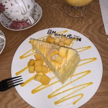 Mango Mango Desserts - S5. Mango Mille Cake - Desserts Near Me - Cherry Hill, New Jersey