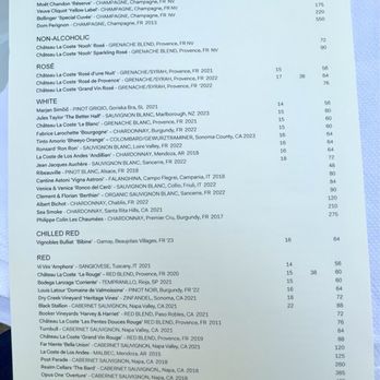 Cara Restaurant - Wine and Bubbles menu - New American Near Me - Los Angeles, California Cara Restaurant - Wine and Bubbles menu - New American Near Me - Los Angeles, California