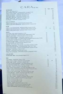 Menu photo 8 Cara Restaurant Los Angeles, CA
