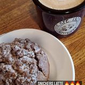 Cafe 1923 - Snickers Latte and coffee cake - Coffee & Tea Near Me - Hamtramck, Michigan Cafe 1923 - Snickers Latte and coffee cake - Coffee & Tea Near Me - Hamtramck, Michigan